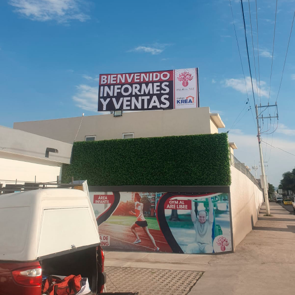 Estructura publicitaria instalada en Querétaro - proyecto 8